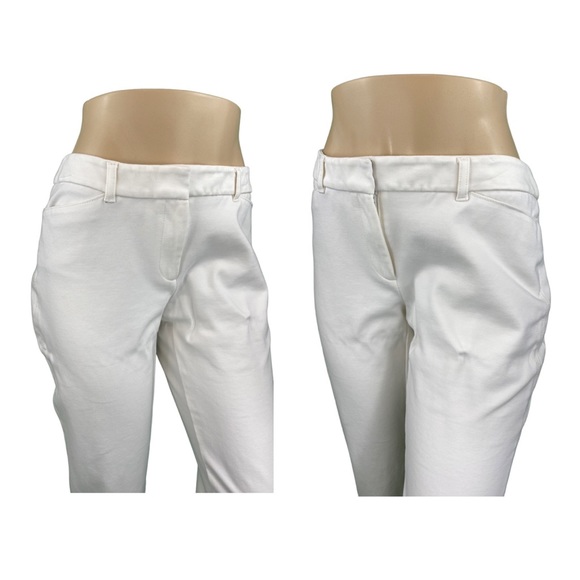 WHBM White Slim Ankle Pants - Picture 4 of 16